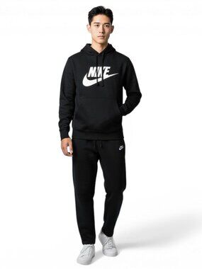 Nike Club Fleece 2 PC Sweatsuit Men's Size XL Tracksuit Matching Gift Set NWT